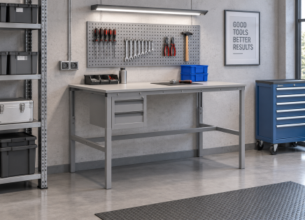 Height-Adjustable Table Enprag SP, 1500 × 900 mm - 2