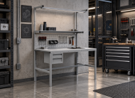 Height-Adjustable Table Enprag  SPEX, 1800 × 700 mm - 2