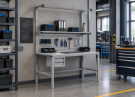 Height-Adjustable Table Enprag SPEX, 900 mm Deep (4 Models) - 2