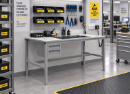 Antistatic Table Enprag SPESD, 700 mm Deep (4 Models) - 2