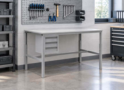 Height-Adjustable Table Enprag SP, 1500 × 700 mm - 2