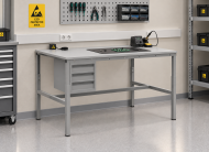 Antistatic Height-Adjustable Table Enprag SPESD, 1500 × 700 mm - 2