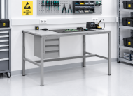 Antistatic Table Enprag SPESD, 900 mm Deep (4 Models) - 2