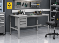 Antistatic Height-Adjustable Table Enprag SPESD, 1800 × 900 mm - 2