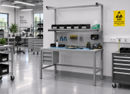 Height-Adjustable Table Enprag SPEXESD127, 700 mm Deep (4 Models) - 2