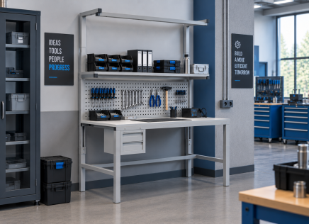 Antistatic Height-Adjustable Table Enprag SPEXESD, 1500 × 900 mm - 2