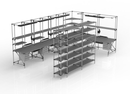 U-shaped assembly and completion line