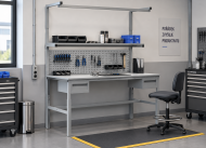 Height-Adjustable Table Enprag SPEX, 1800 × 700 mm - 2