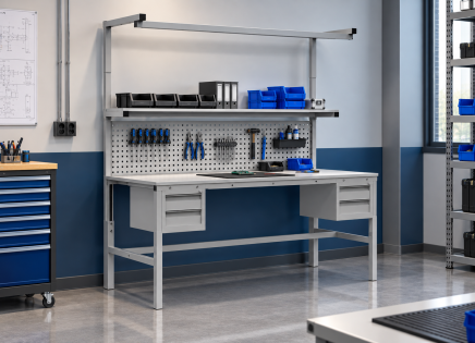 Height-Adjustable Table Enprag  SPEX, 1800 × 700 mm - 2