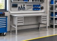 Height-Adjustable Table Enprag SP, 1800 × 700 mm - 2