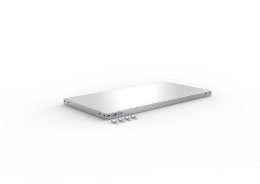 Shelf of the rack CLIP galvanized type 018257