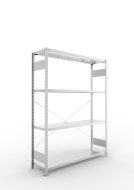 Basic Shelf Unit 323337 Clip S3, galvanized, depth 400 mm