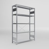 Basic Shelf Unit 438796 Clip S3, galvanized, depth 400 mm