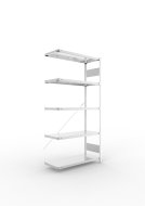 Add‑on Shelf Unit Clip S3, galvanized, depth 400 mm (6 models)
