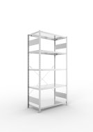 Basic Shelf Unit 223965 Clip S3, galvanized, depth 500 mm