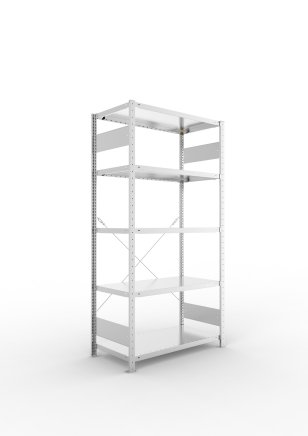 Basic Shelf Unit 223965 Clip S3, galvanized, depth 500 mm - 1