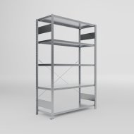 Basic Shelf Unit 438802 Clip S3, galvanized, depth 500 mm