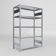 Basic Shelf Unit 438819 Clip S3, galvanized, depth 600 mm