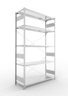 Basic Shelf Unit 323849 Clip S3, galvanized, depth 500 mm