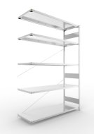 Add‑on Shelf Unit 324129 Clip S3, galvanized, depth 600 mm