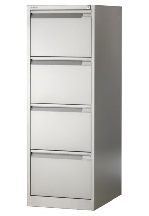 Card filing cabinet A4 four drawers Bisley BS4E/A4 - 2