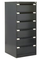 A5 metal card filing cabinet Bisley BCF96 - 1
