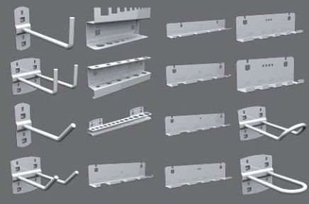 Bracket set for Q-system QDN 5001 - 1