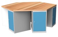 School workbench, set SKS 3 - 1