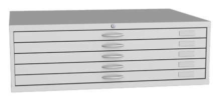 Map cabinet - for maps and drawings in A0 format, type VKS A0A - 1
