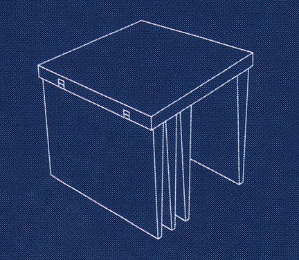 Pull-out frame for CombiSec 350-450 hanging files - 1