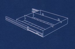 Division for pull-out shelf