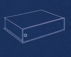 Lockable box Burg S1