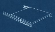 Royal V pull-out shelf