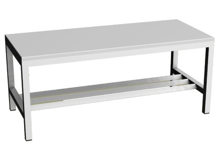Changing room bench LAV 10A - width 1000 mm - 1