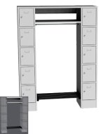 Dressing room set Kovos OTS 80A - 1