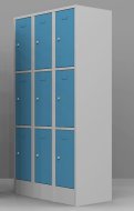 Cabinet with lockable boxes SBS 33-9 - 1