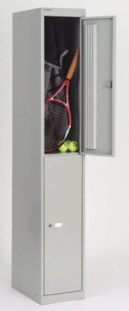 Metal wardrobe Bisley CLK 122 - 1
