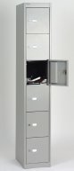 Metal wardrobe Bisley CLK 126 - 1