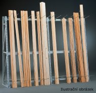 Vertical storage rack MINI-RACK base (6 models) - 1