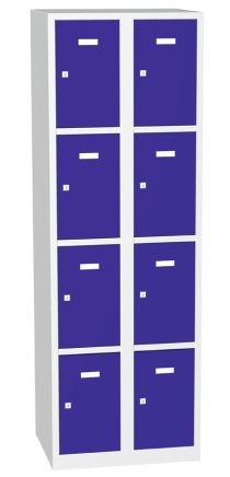 Metal cabinet with lockable boxes type A8234 - 1