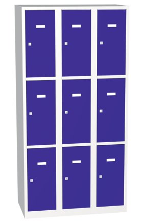 Metal cabinet with lockable boxes type A8333 - 1