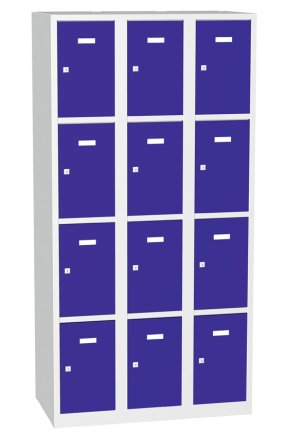 Metal cabinet with lockable boxes type A8334 - 1