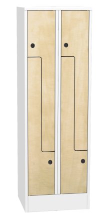 Wardrobe with laminate doors type SZS 32AL - 1