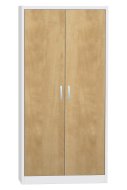 Metal cabinet with laminate doors type SPS 02EL
