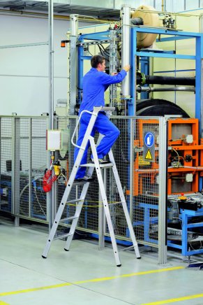 Step ladder with large platform (7 models) - 1