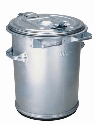 Galvanized sheet dustbin (3 models) - 1