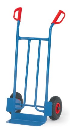 Handcart steel, rubber wheels B1116V - 1