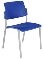 Square plastic conference chair - 1