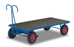 Manual flatbed trolley without sides zu-05161