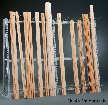 Vertical storage rack MINI-RACK base type 76688 - 1